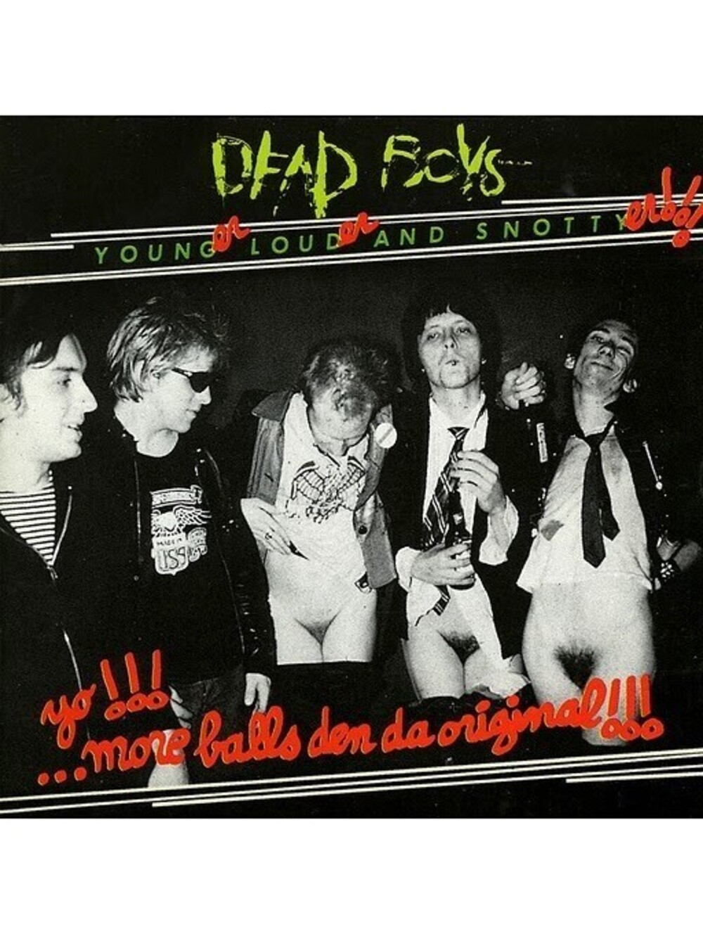 DEAD BOYS -YOUNGER LOUDER AND SNOTTYER VINYL RECORD LP Necrophilia Records punk